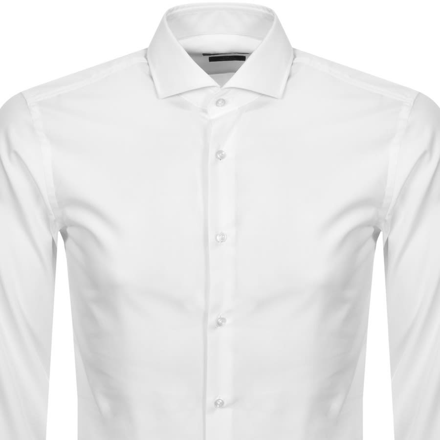Alternative Image for ProductBOSS Jason Long Sleeved Shirt White2